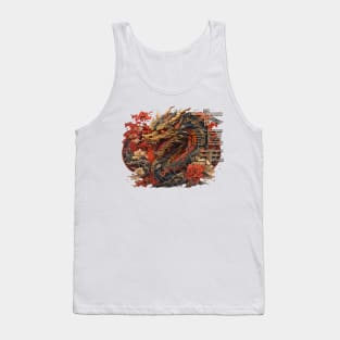 2024 Chinese New Year of the Wood Dragon 木龍年 Mù lóng nián Tank Top